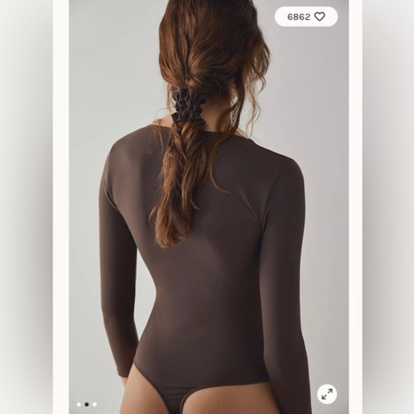 Free People | Truth or Square Thong Bodysuit - Picture 3 of 4